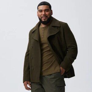 Good Counsel Goodrich Peacoat (Olive) XLT-NWT